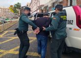 La Guardia Civil detiene a un experimentado delincuente por varios robos en Mazarrón