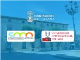 El Ayuntamiento y la UMU suscriben un convenio de colaboración para regular las actividades de la sede de la Universidad Internacional del Mar en este municipio