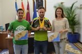 La alcaldesa y el edil de Deportes reciben al Campeón de España de Orientación en Bicicleta de Montaña 2018