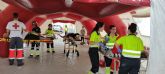 UCAM Cartagena acoge un simulacro de enfermería de emergencias