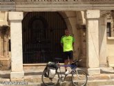Julián Larroya peregrina de Totana a Mérida recorriendo más de 700 km por su devoción a Santa Eulalia