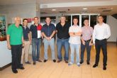 El Concejal Fulgencio García clausura el curso federado de entrenadores de fútbol que se ha celebrado en Archena