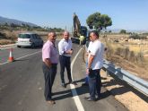 Mejoran el drenaje de la carretera regional que une las pedanías murcianas de El Palmar y Sangonera La Verde