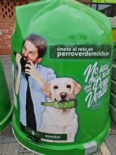 Bullas se suma a la campaña ´No seas más raro que un perro verde, Recicla Vidrio´
