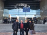 IU-Verdes Murcia reivindica en el Parlamento Europeo el soterramiento de las vías del tren