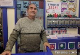 Librería Atenas de Totana vendió parte del 5º premio de la Lotería de Navidad