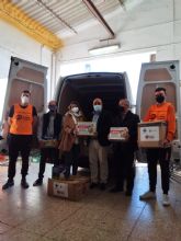 Casi cuatro toneladas de alimentos para Cáritas Interparroquial de Lorca