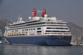 El crucero Bolette inaugura la temporada de cruceros en el Puerto de Cartagena con 800 pasajeros ingleses