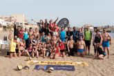 Marta Galera y Danny López campeones de la liga de vóley playa celebrada en Mazarrón