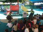 La Policía Local visitó la Escuela de Preescolar de San Javier