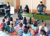 La Guardia Civil de Murcia recibe la visita de alumnos del CEIP Mariano Aroca López