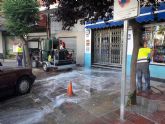 El Ayuntamiento de Cehegín adquiere una máquina hidrolimpiadora para la limpieza de la ciudad