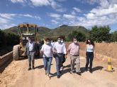 La Comunidad invierte más de un millón de euros en acondicionar y mejorar la seguridad de cuatro vías rurales de Jumilla