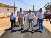 Una nueva conducción de 7.000 metros lineales abastece de agua potable a los vecinos del Paraje del Cojo de Corvera
