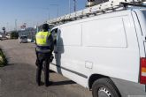 La Policía Local de Cartagena se suma a la Campaña Especial de vigilancia y control de furgonetas de la DGT
