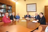 El presidente de la CHS mantiene una reunión de trabajo con la alcaldesa de Bullas