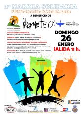 II Marcha Solidaria en Santa Rosalía a beneficio de Prometeo