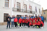 El alcalde recibe a las subcampeonas del CESA y a los campeones de la Copa de España de voleibol