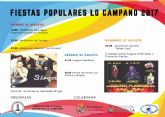 Lo Campano retoma  sus Fiestas Populares tras 12 años de letargo