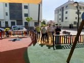 El nuevo Jardín de las Azaleas de Barriomar, un parque de 200 m2 totalmente renovado para los más pequeños, ya es una realidad