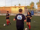 UCAM Cartagena inicia en Los Dolores un programa europeo para enseñar a jóvenes a entrenarfútbol