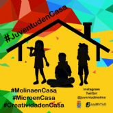 La Concejalía de Juventud se suma a la iniciativa municipal #MolinaenCasa y #JuventudenCasa con la incorporación de nuevas propuestas artísticas y culturales
