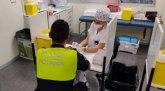 Agentes de la Policía Local y voluntarios de Protección Civil se someten a test de inmunidad para la detección de anticuerpos del COVID-19