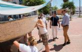Los voluntarios del campo de trabajo Cartagena, la tradición del mar, continúan recuperando el patrimonio marítimo