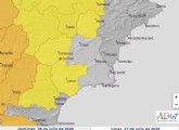 Suben las temperaturas en los próximos días, lo que hará que se activen los avisos en la Región de Murcia