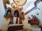 El grupo escultórico de Jesús y la Samaritana se encuentra expuesto en la capilla de Los Dolores de la Iglesia de Santiago