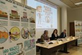 Alcaldesa y directivos de ESAMUR y ACCIONA presentan la campaña municipal de concienciación '¡No viajes al pasado!, no tires toallitas al váter'
