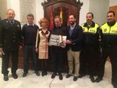 La Asociación Down Lorca recibe 2.365 euros de las inscripciones de la San Silvestre de Lorca