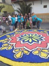 Los alfombristas de Archena, con sus alfombras de sal, representan a la Región de Murcia en el mayor proyecto mundial de alfombrismo
