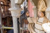El Ayuntamiento restaura las hornacinas de los Cuatro Santos cartageneros