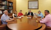 El presidente de la CHS mantiene una reunin de trabajo con la alcaldesa de Campos del Ro