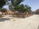 Mas de 7.000 euros de inversion en la Plaza Manuel de Falla de la Barriada San Cristobal