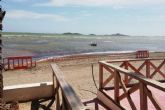El Ayuntamiento baliza  en Los Urrutias y Punta Brava 8 puntos de acceso al mar con presencia de fangos