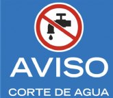 Se interrumpirá el suministro de agua potable mañana jueves, por trabajos de reparación, en Las Lomas del Paretón, Los López, Los Andreos, Los Guardianes y Caserío del Raiguero
