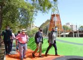 El Jardín de la Fama estrena dos zonas infantiles de 1.000 m2 que dan continuidad al eje peatonal de Alfonso X El Sabio