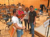 La Orquesta Sinfónica de la Región de Murcia graba un disco con obras de Manuel Moreno-Buendía en el Auditorio regional