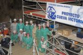 Finaliza el primer turno de campo de trabajo en Cueva Victoria