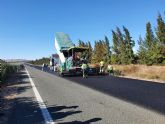 Mejoran la seguridad vial de la autovía que une Alhama de Murcia con Cartagena