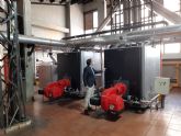 El hospital Rafael Méndez de Lorca aumenta su eficiencia energética gracias a la instalación del nuevo sistema de gas natural