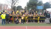 Alumnos del colegio Hispania visitan la pista de atletismo gracias al Programa ADE
