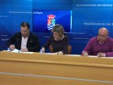 El Ayuntamiento de Molina de Segura y la empresa Autocares Torre Alta firman un convenio para promocionar y subvencionar el transporte público con El Rellano y El Fenazar