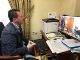 Videoconferencia entre el Presidente de la Región de Murcia y los alcaldes y alcaldesas, viernes 27 de marzo