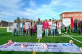 El campo de fútbol de Santa Lucía ya luce renovado gracias al Plan Césped