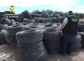 La Guardia Civil detiene a una docena de personas por la sustracción de productos y materiales agrícolas
