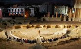 El Museo del Teatro Romano de Cartagena acoge durante el mes de junio nuevas visitas nocturnas y teatralizadas al monumento