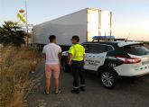 La Guardia Civil intercepta dos vehículos pesados cuyos conductores conducían bajo los efectos de sustancias estupefacientes